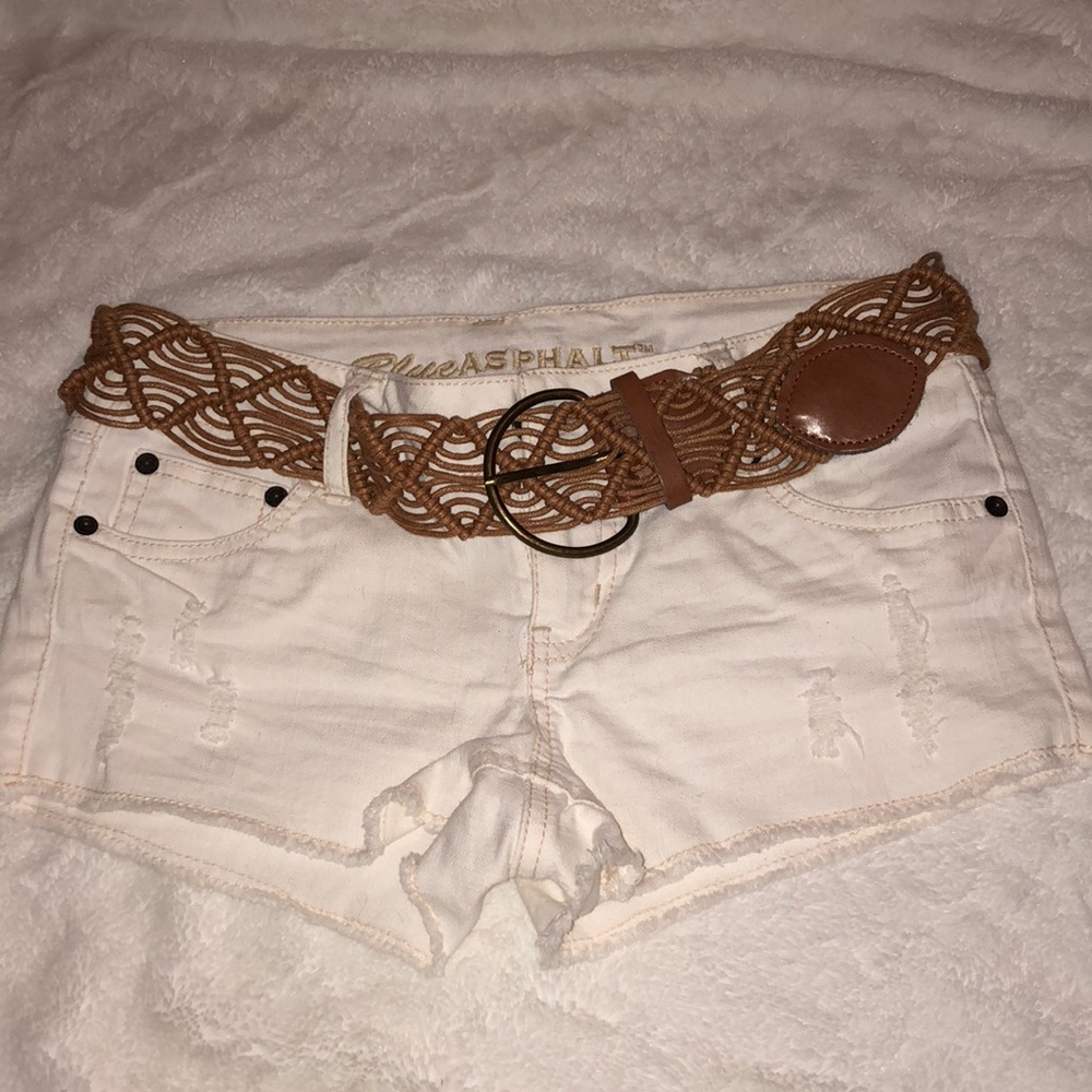 Blue Asphalt Jean Shorts size 1